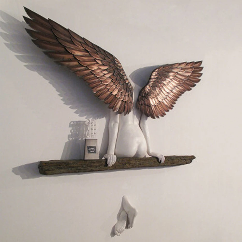 Angel Art Sculpture Wall Decoration 3D Statue for Living Room Bedroom Decoration Home Decor Garden Statue Artwork Angel Wings
Angel Art Sculpture Wall Decoration 3D Statue for Living Room Bedroom Decoration Home Decor Garden Statue Artwork Angel Wings