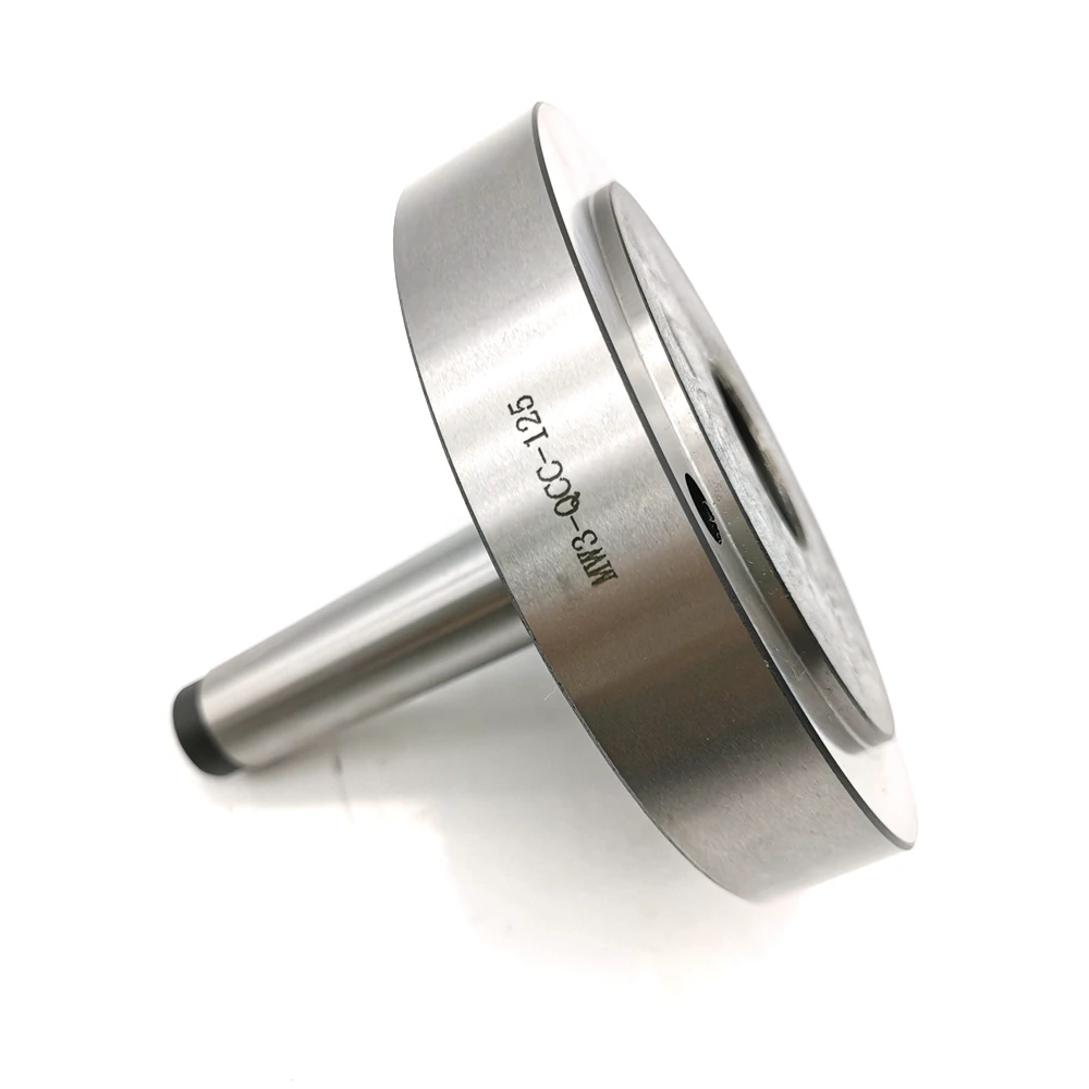 MT3 MT3-125 MS3 Taper Shank Ring Flange Plate Connector Adapter for K11-125 125mm 5" 5 Inch 3 jaws Chuck Lathe Spindle Milling |