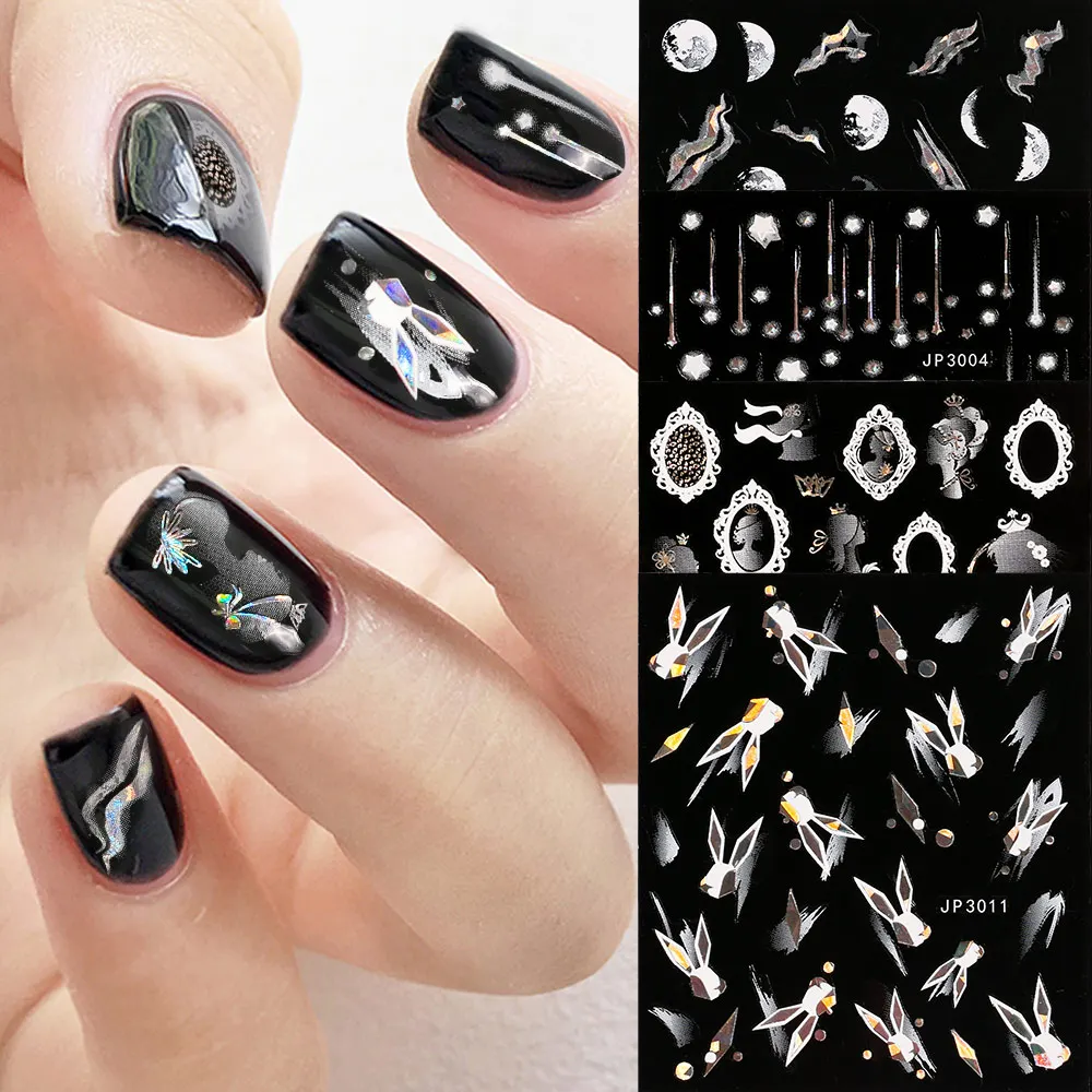 4pcs/lot Stickers For Nails Rabbit /Mirror/Sky/Meteor shower Water Transfer Decals Sliders Manicure Decorations
4pcs/lot Stickers For Nails Rabbit /Mirror/Sky/Meteor shower Water Transfer Decals Sliders Manicure Decorations