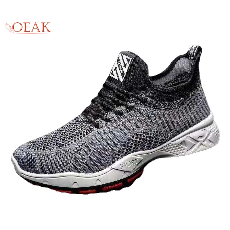 Mountaineering Bottom Sports Men's Shoes Flying Woven Breathable Casual Men's Running Shoes Trend Wild Men's Single Shoes
Mountaineering Bottom Sports Men's Shoes Flying Woven Breathable Casual Men's Running Shoes Trend Wild Men's Single Shoes