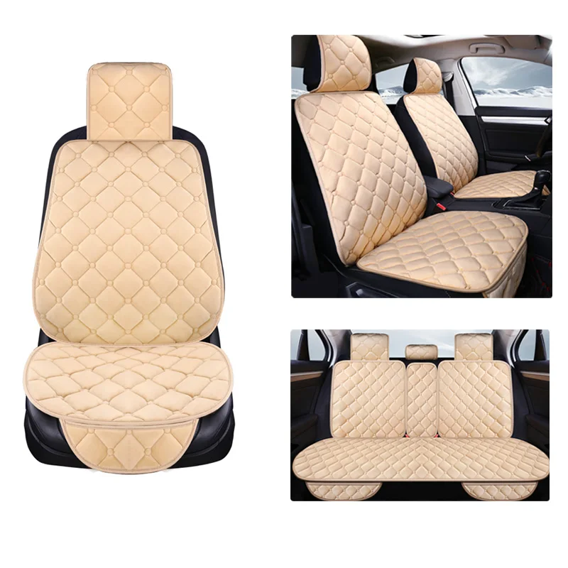 Universal Plush Car Seat Cover Winter Warm Auto Front Back Rear Backrest Seat Cushion Pad Interior Accessories Protector
Universal Plush Car Seat Cover Winter Warm Auto Front Back Rear Backrest Seat Cushion Pad Interior Accessories Protector