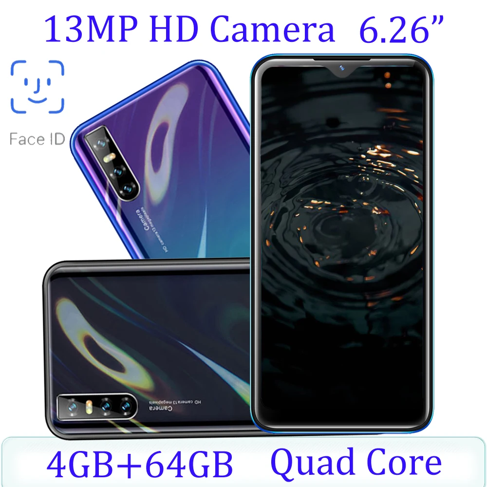 Мобильные телефоны A5 Pro 3G, 4 Гб ОЗУ, 64 Гб ПЗУ, Android, HD экран 13 МП с каплями, четырехъядерные смартфоны, мобильные телефоны с разблокировкой по ли...
Мобильные телефоны A5 Pro 3G, 4 Гб ОЗУ, 64 Гб ПЗУ, Android, HD экран 13 МП с каплями, четырехъядерные смартфоны, мобильные телефоны с разблокировкой по ли...