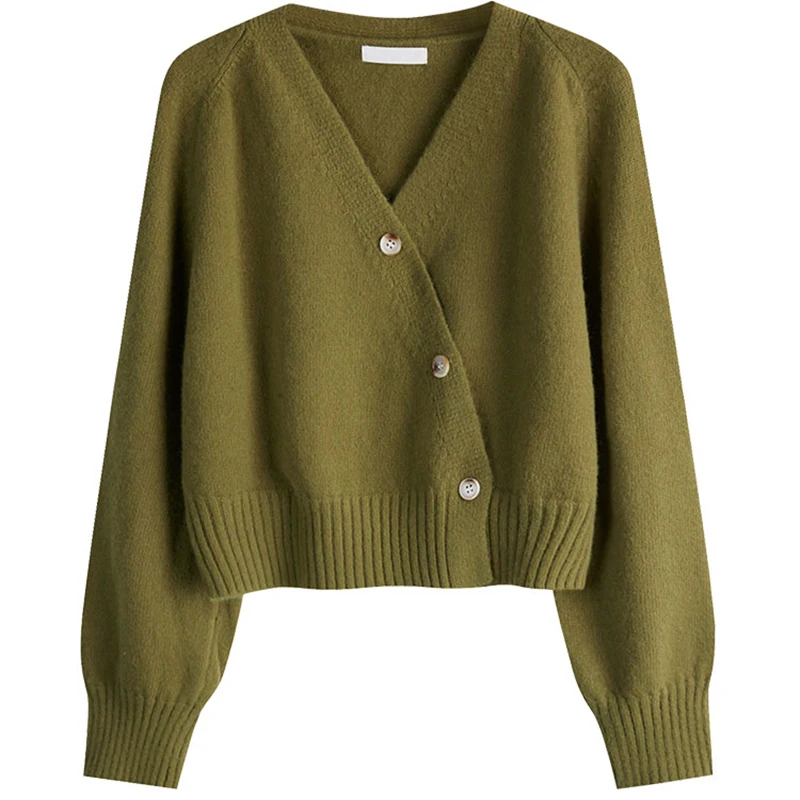 Sweater Cardigan Women Autumn Winter New V Neck Pearl Single Breasted Loose Short Thicken Sweater Sweet Long Sleeve Knitting Top
Sweater Cardigan Women Autumn Winter New V Neck Pearl Single Breasted Loose Short Thicken Sweater Sweet Long Sleeve Knitting Top