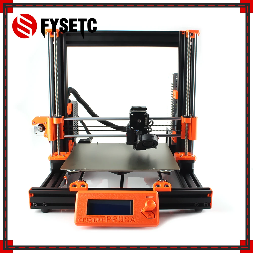 Clone Prusa i3 MK3S Bear Upgrade 2040 V-SLOT Profiles 3D Printer Full Kit Does not include printed parts
Clone Prusa i3 MK3S Bear Upgrade 2040 V-SLOT Profiles 3D Printer Full Kit Does not include printed parts