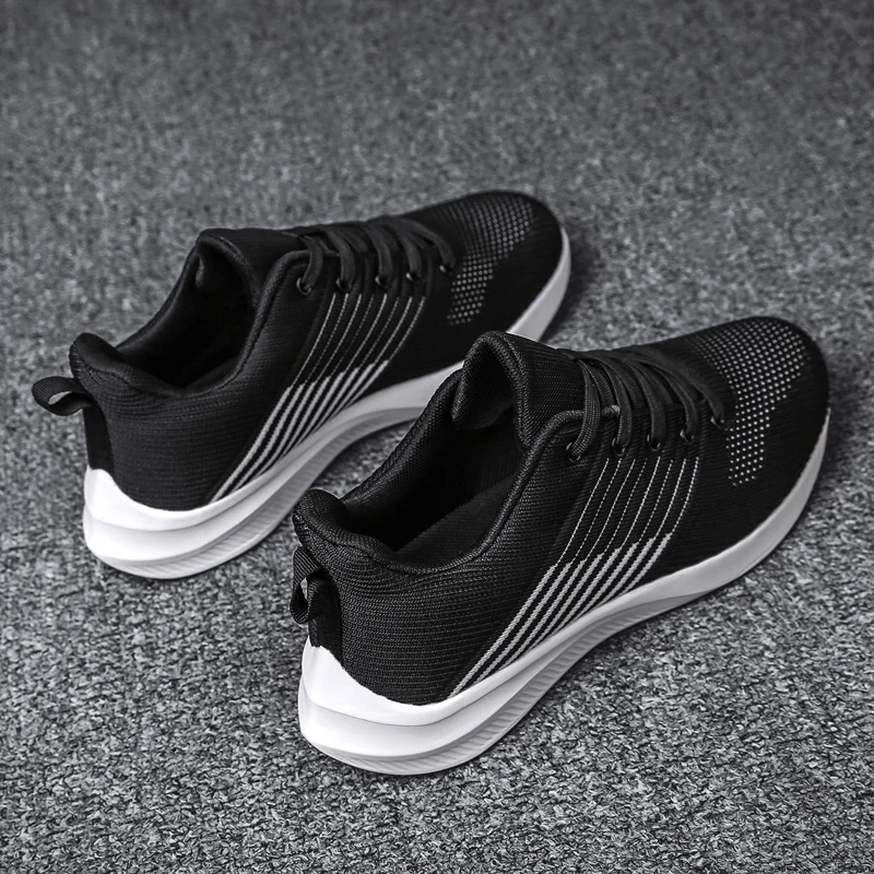 Mens Trainers Spring Casual Shoes Men Sneakers Fashion Light Breathable Man Leisure Male Black Solid White Knitting Comfortable
Mens Trainers Spring Casual Shoes Men Sneakers Fashion Light Breathable Man Leisure Male Black Solid White Knitting Comfortable