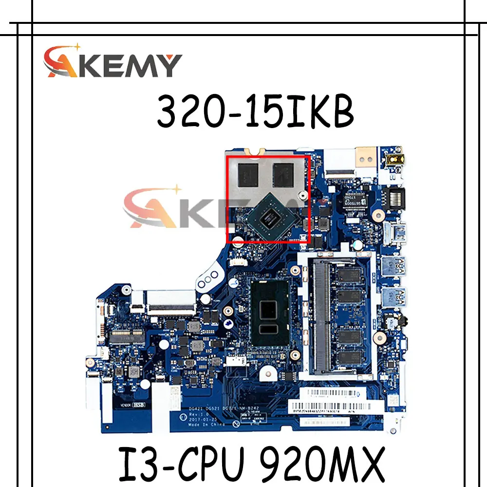 NM-B242 материнская плата для ноутбука Lenovo Ideapad 320-15IKB, оригинальная материнская плата 4GB-RAM I3-CPU 920MX
NM-B242 материнская плата для ноутбука Lenovo Ideapad 320-15IKB, оригинальная материнская плата 4GB-RAM I3-CPU 920MX