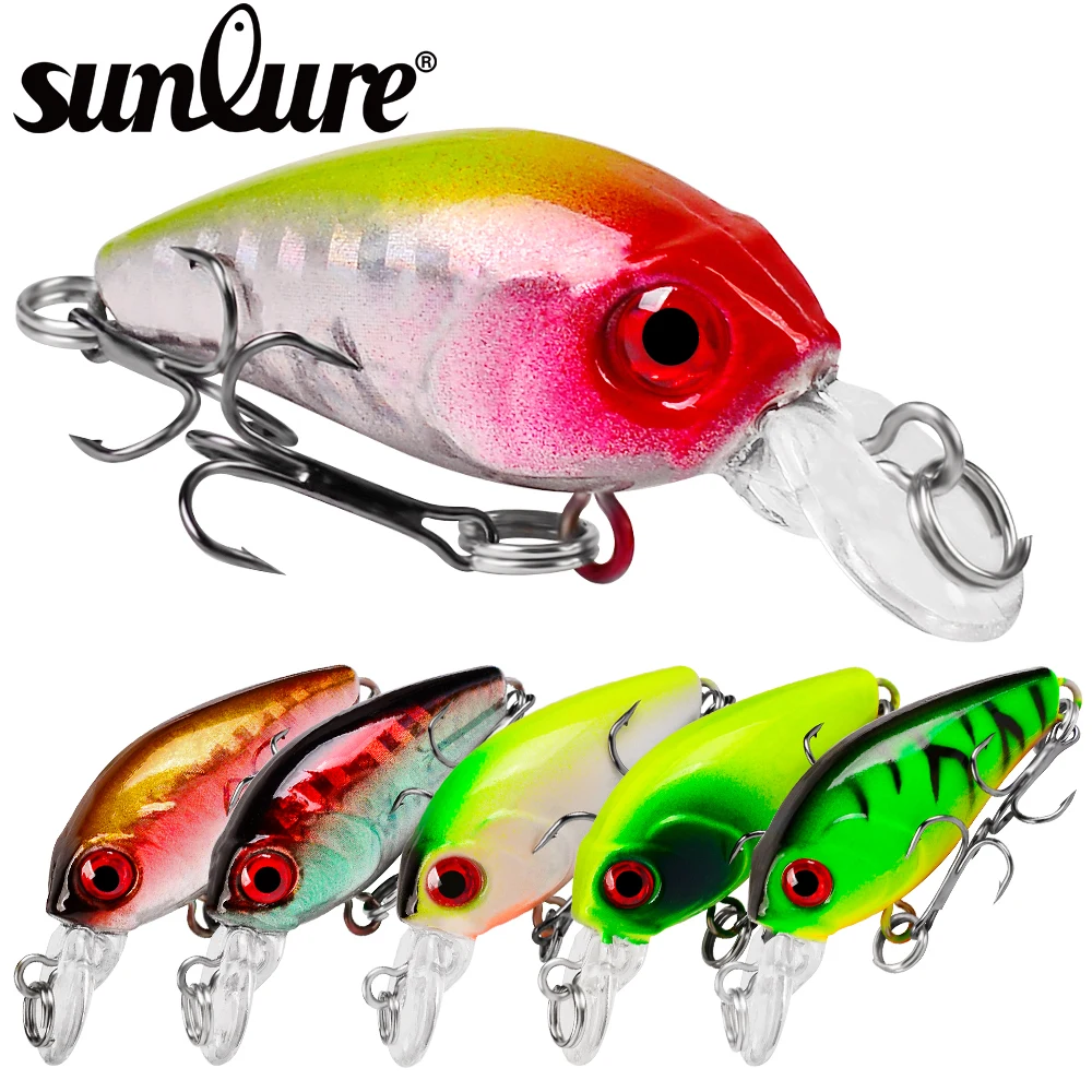 Sunlure 6PCS Floating Crankbaits 4.5cm-3.5g Fishing Lures Topwater Wobblers Artificial Hard Bait Wobblers Noisy Minnow Baits
Sunlure 6PCS Floating Crankbaits 4.5cm-3.5g Fishing Lures Topwater Wobblers Artificial Hard Bait Wobblers Noisy Minnow Baits