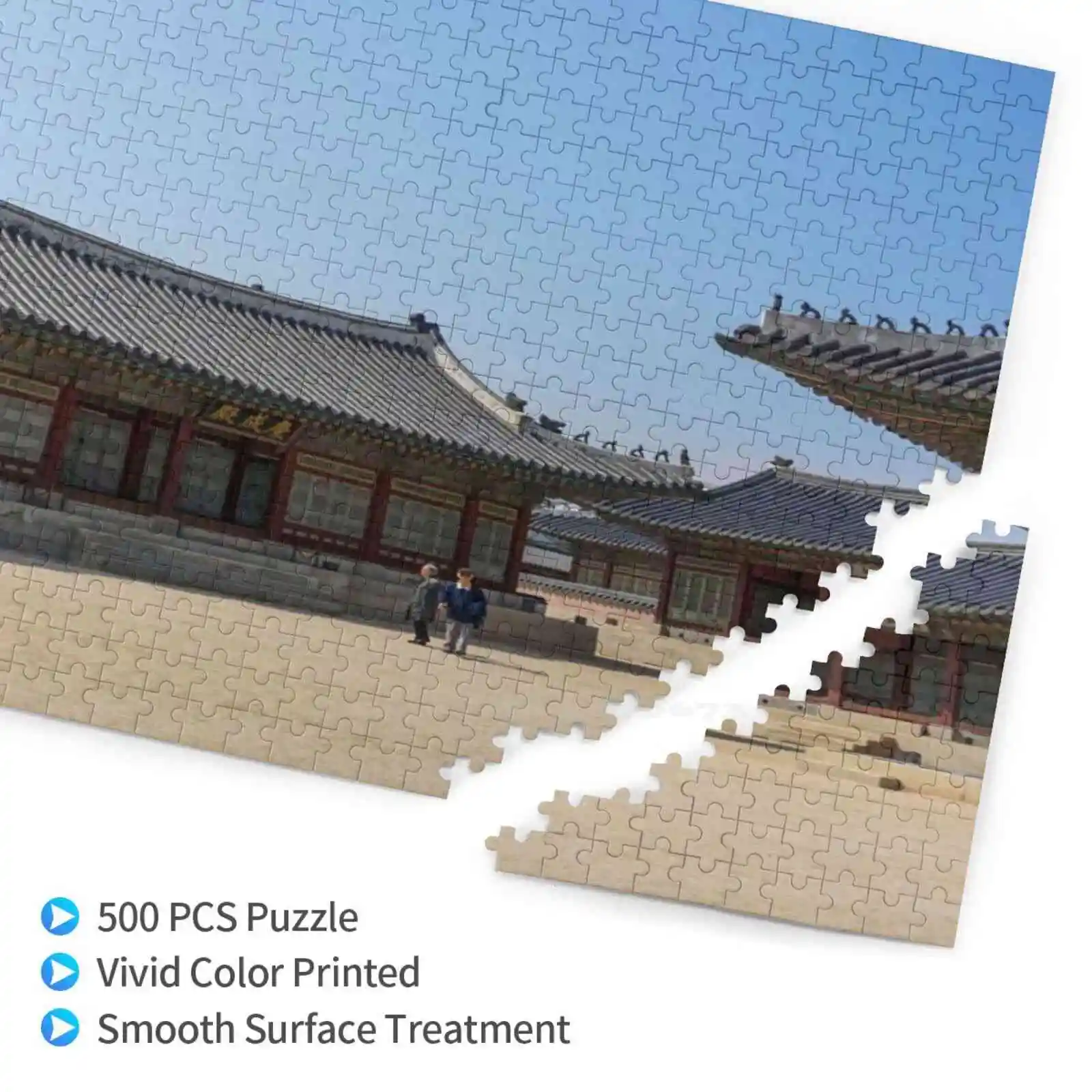 Пазл Gyeongbokgung Сеул Южная Корея для взрослых и детей сделай сам Kpop Азия | Игрушки