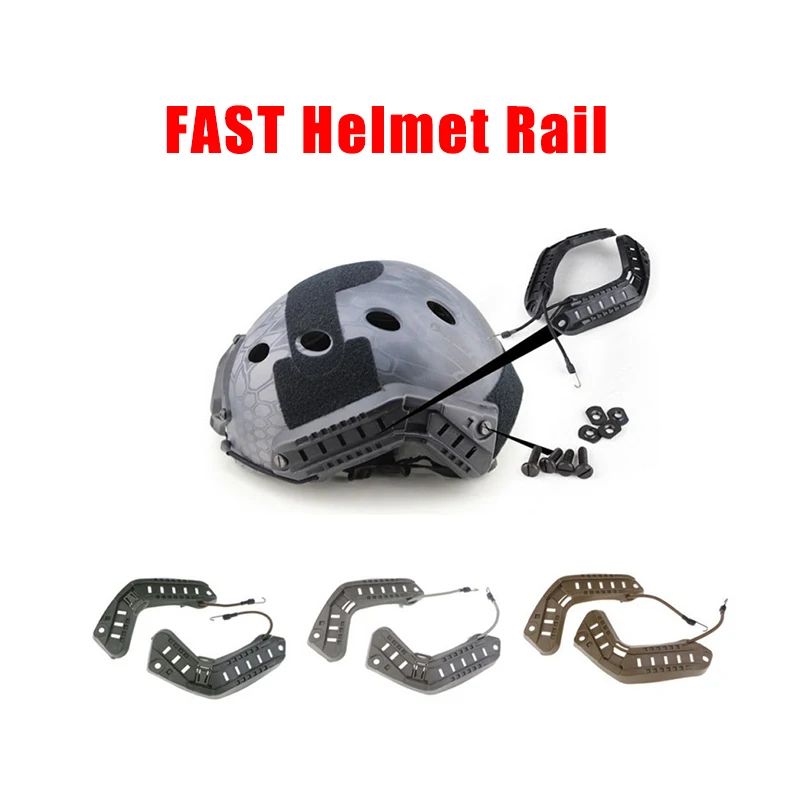 Helmet Accessories Rail Mount Tactical FAST Helmet Accessories ARC Helmet Mount Rail Hunting Paintball Fast Helmets
Helmet Accessories Rail Mount Tactical FAST Helmet Accessories ARC Helmet Mount Rail Hunting Paintball Fast Helmets