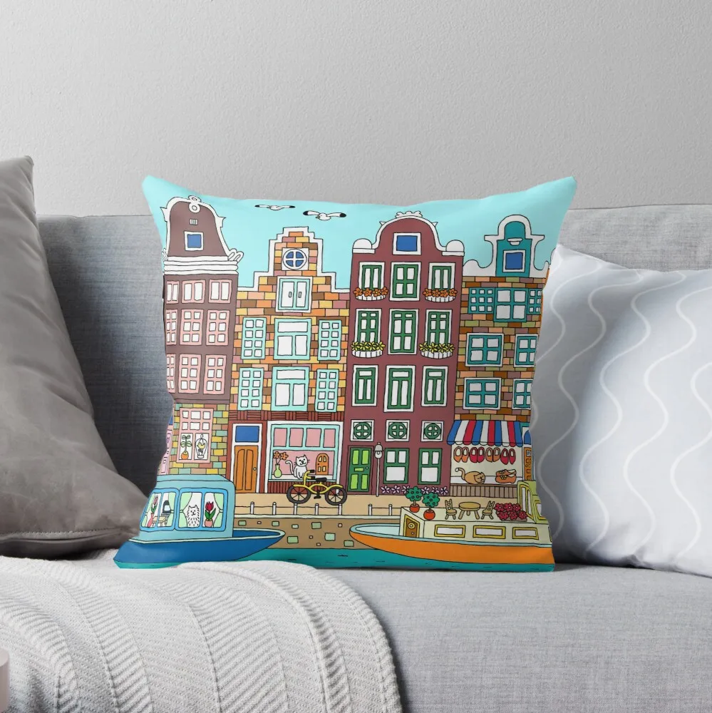 Amsterdam Throw Pillow Pillow Case Polyester Home Decora Pillowcases Throw Pillow Case kussensloop almohada poszewka
Amsterdam Throw Pillow Pillow Case Polyester Home Decora Pillowcases Throw Pillow Case kussensloop almohada poszewka