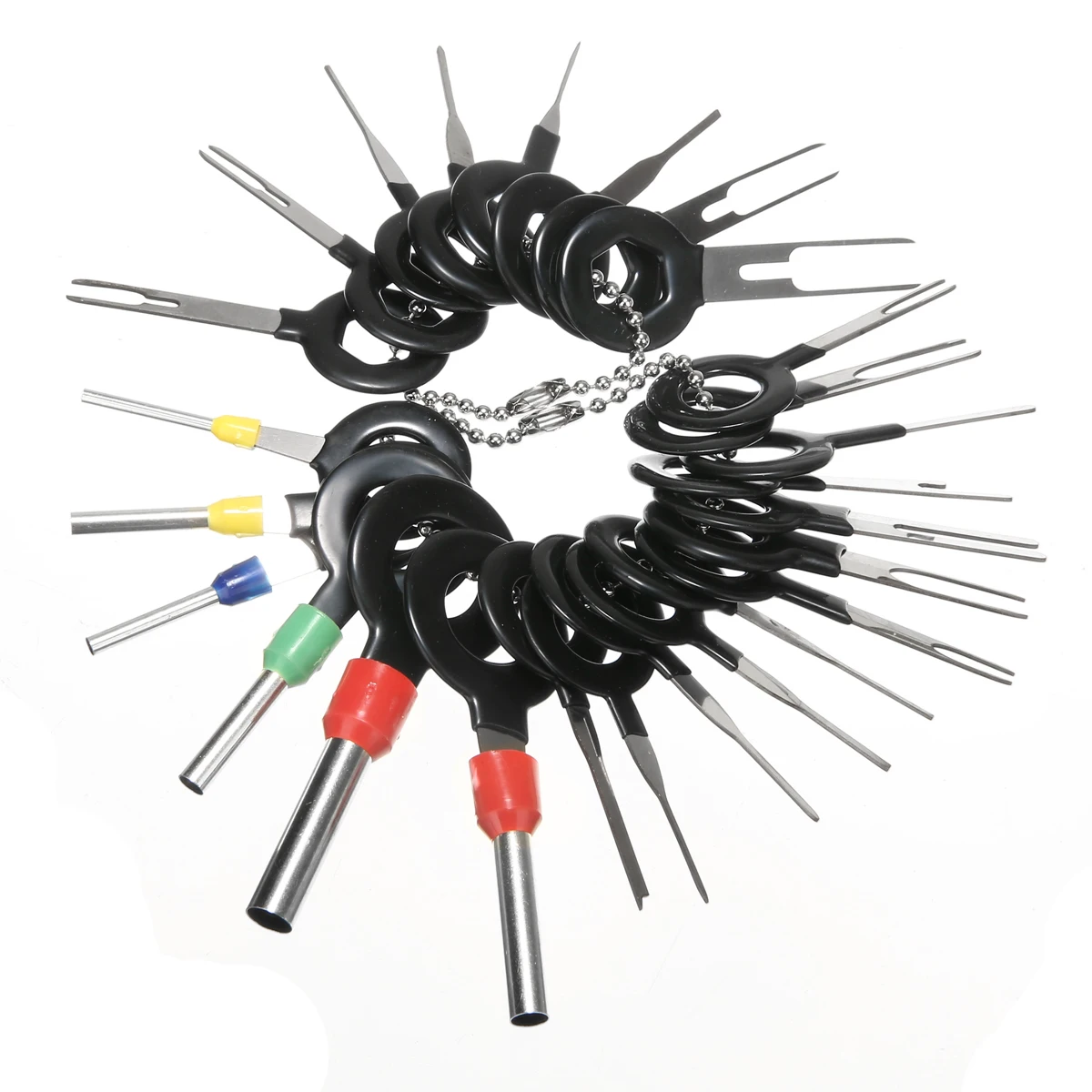 New Set 26pcs Car Terminal Removal Tool Wiring Connector Extractor Release Pin for Auto Repairing Hand Tools
New Set 26pcs Car Terminal Removal Tool Wiring Connector Extractor Release Pin for Auto Repairing Hand Tools