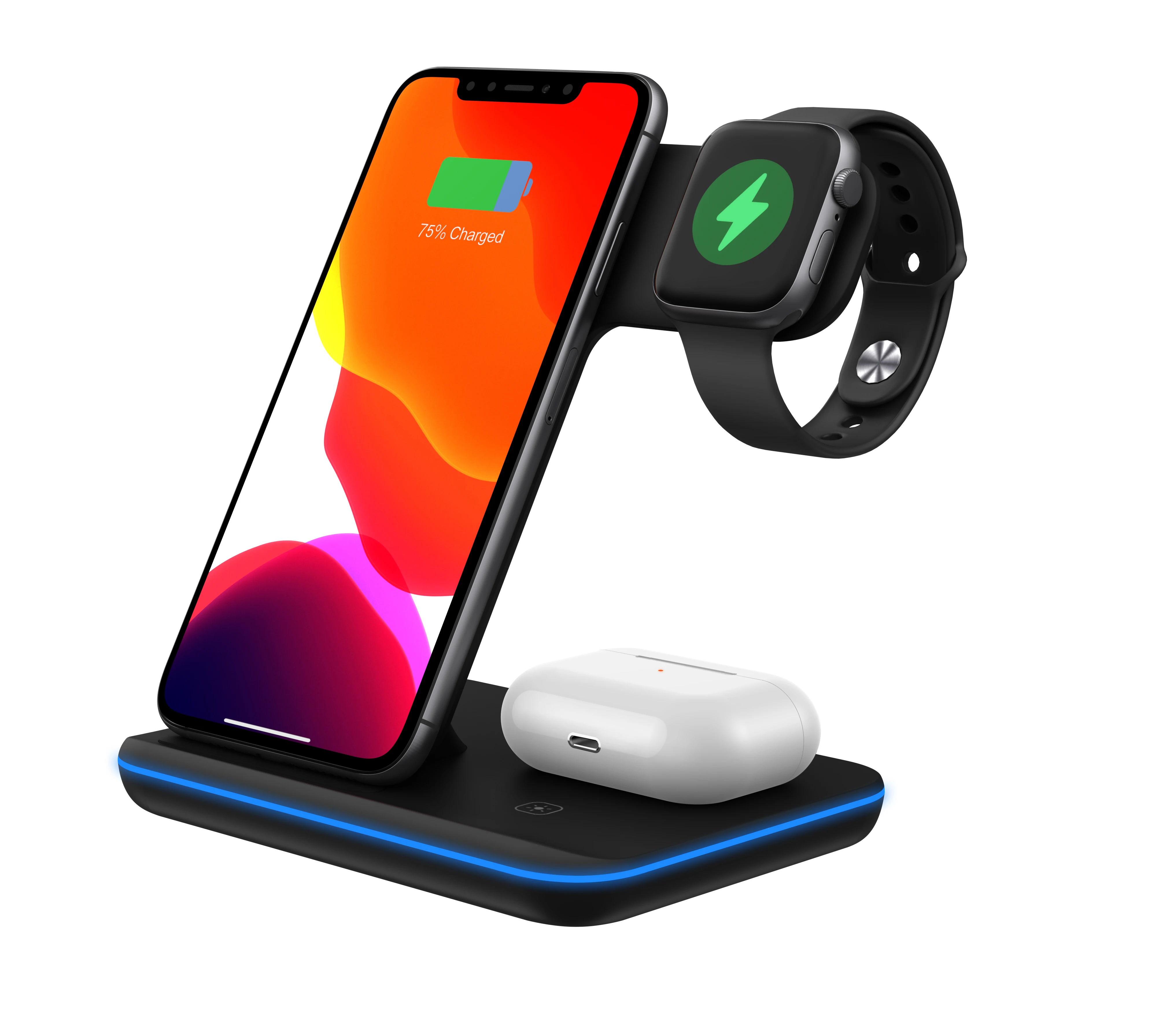 PBW30 15W 3 in 1 Qi Wireless Charger for Smart phone iWatch airpods Phone Holder Type-C Fast Wireless Charging for AirPods Pro
PBW30 15W 3 in 1 Qi Wireless Charger for Smart phone iWatch airpods Phone Holder Type-C Fast Wireless Charging for AirPods Pro