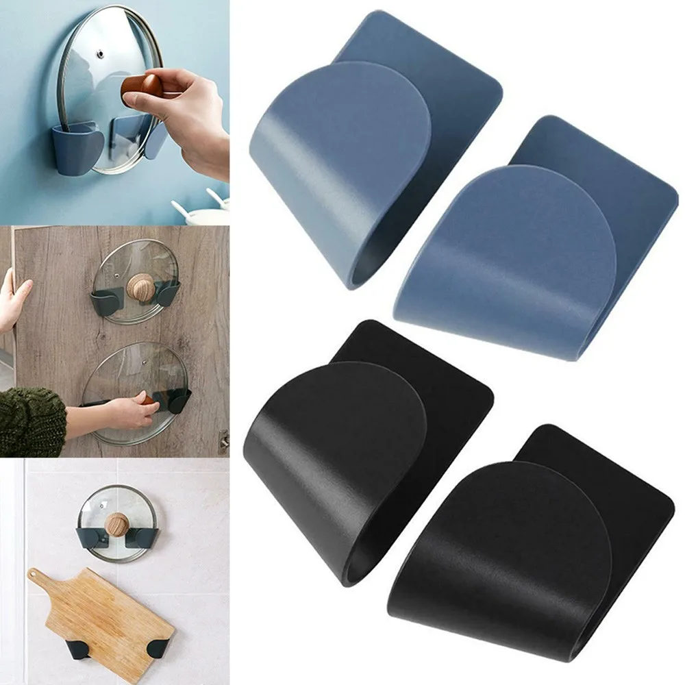 2pcs/Set Pot Lid Holder Wall-Mounted Hanging Holder for Pan Pot Cover Rack Kitchen Organizer Plastic Kitchen Storage Rack
2pcs/Set Pot Lid Holder Wall-Mounted Hanging Holder for Pan Pot Cover Rack Kitchen Organizer Plastic Kitchen Storage Rack