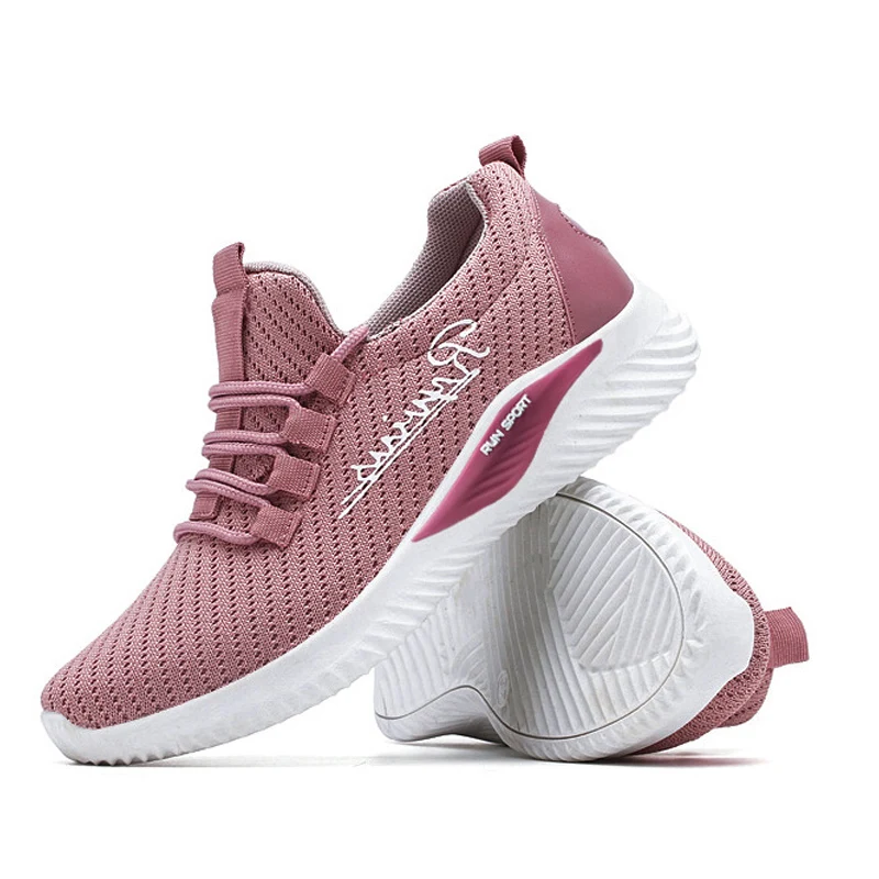 Breathable Jogging Shoes Spring Fashion Casual Women's Shoe Outdoor Comfortable Lace-up Travel Footwear Rubber Ladies Sneakers
Breathable Jogging Shoes Spring Fashion Casual Women's Shoe Outdoor Comfortable Lace-up Travel Footwear Rubber Ladies Sneakers