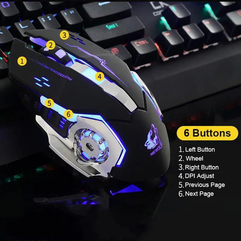 HobbyLane Wired Mouse Ergonomic Pro Wired LED Light 4000DPI Optical USB Gamer Gaming Mouse d25
HobbyLane Wired Mouse Ergonomic Pro Wired LED Light 4000DPI Optical USB Gamer Gaming Mouse d25