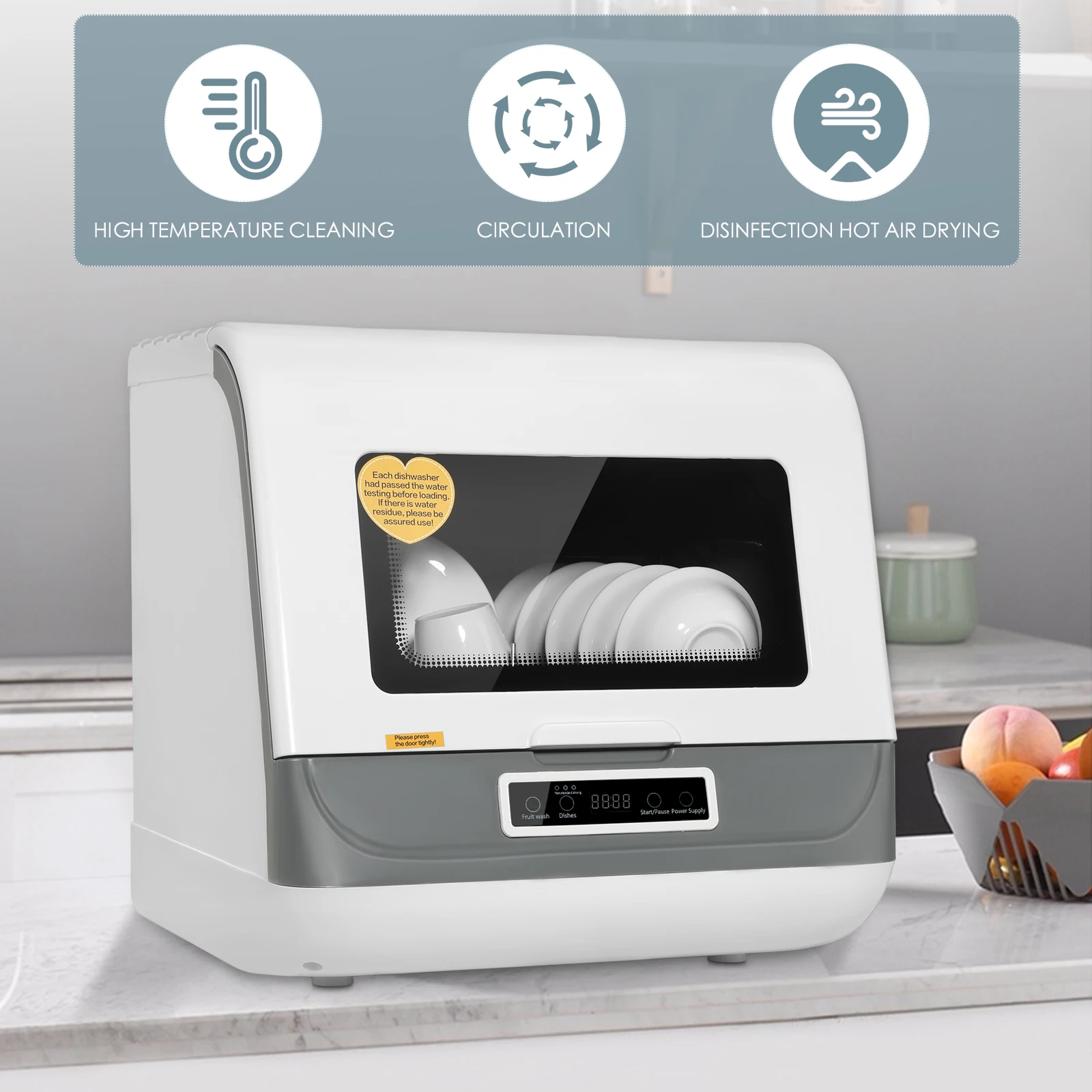 

Настольная мини-посудомоечная машина, высокая температура стерилизации, умная настольная посудомоечная машина
