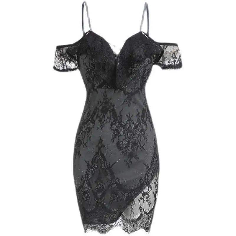 Summer Women's Dress 2021 Sexy Bag Hip Backless party dress Sling Sleeveless Lace V-Neck mini skirt Ladies Dresses Short skirt
Summer Women's Dress 2021 Sexy Bag Hip Backless party dress Sling Sleeveless Lace V-Neck mini skirt Ladies Dresses Short skirt