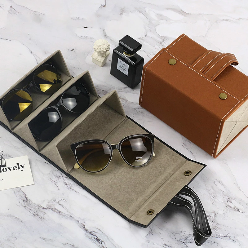 Glasses Organizer 2/3/4/5/6 Multi-slot Eyeglasses Storage Display Travel Leather Case Fashion Portable Vintage Sunglasse Handbag
Glasses Organizer 2/3/4/5/6 Multi-slot Eyeglasses Storage Display Travel Leather Case Fashion Portable Vintage Sunglasse Handbag