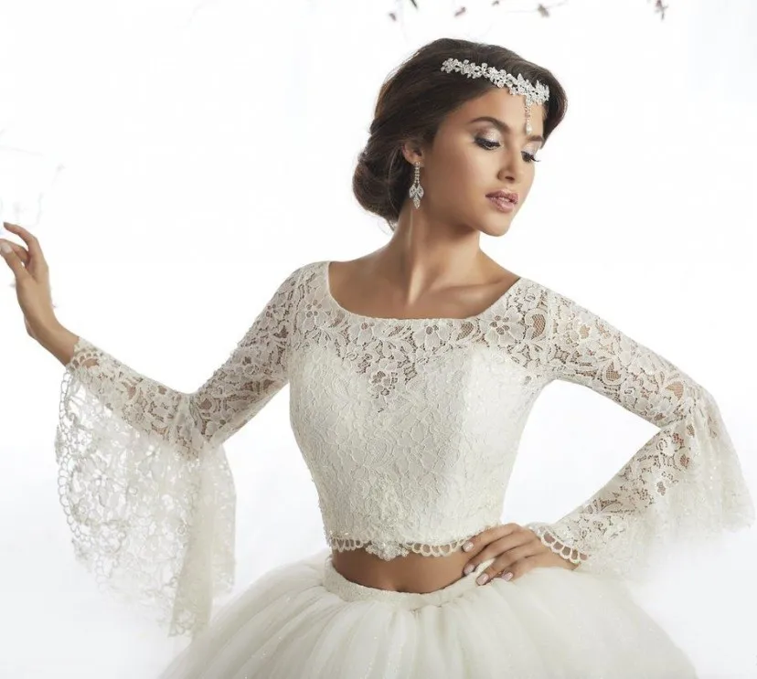 Arabic Style Ivory Lace Long Sleeve Two Piece Quinceanera Dress Gowns vestidos de 15 anos debutante Ball Gown Long Prom Dresses
Arabic Style Ivory Lace Long Sleeve Two Piece Quinceanera Dress Gowns vestidos de 15 anos debutante Ball Gown Long Prom Dresses