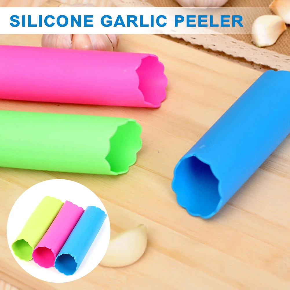 3Pcs Silicone Garlic Peeler Rolling Garlic Stripper Peeling Tube Quick Easy Garlic Peel Tube Kitchen Gadget Drop Shipping
3Pcs Silicone Garlic Peeler Rolling Garlic Stripper Peeling Tube Quick Easy Garlic Peel Tube Kitchen Gadget Drop Shipping