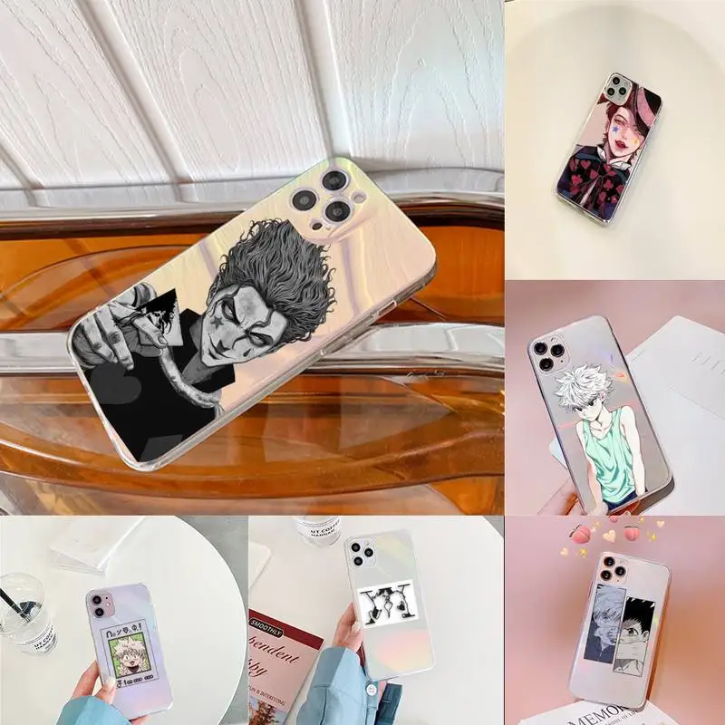 hunter x hunter Phone Case for iPhone huawei P 7 8 9 11 12 10 30 40 S X XS XR MINI Pro Max Plus laser Transparent Shell Cover
hunter x hunter Phone Case for iPhone huawei P 7 8 9 11 12 10 30 40 S X XS XR MINI Pro Max Plus laser Transparent Shell Cover