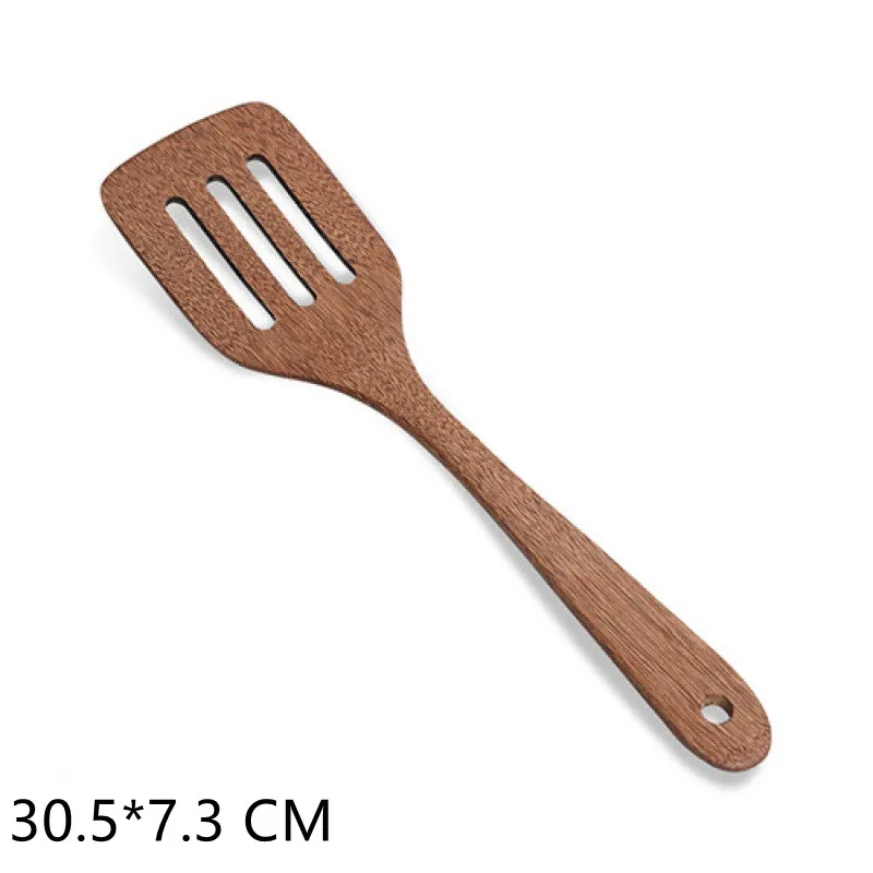 Wooden Spatula Household Kitchen Supplies Non-Stick Cookware Wooden Spoon High Temperature Resistant Wood Cooking Shovel
Wooden Spatula Household Kitchen Supplies Non-Stick Cookware Wooden Spoon High Temperature Resistant Wood Cooking Shovel