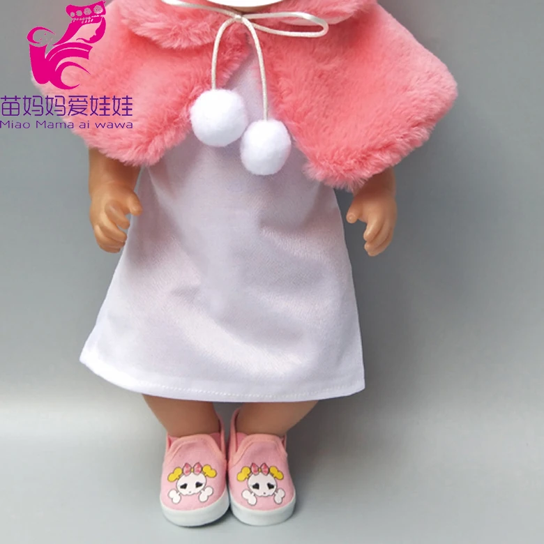 For 43cm Baby Doll Evening Dress Fur Shawl Set for 18 Inch Girl Doll Outfits Children Play Gitt
For 43cm Baby Doll Evening Dress Fur Shawl Set for 18 Inch Girl Doll Outfits Children Play Gitt