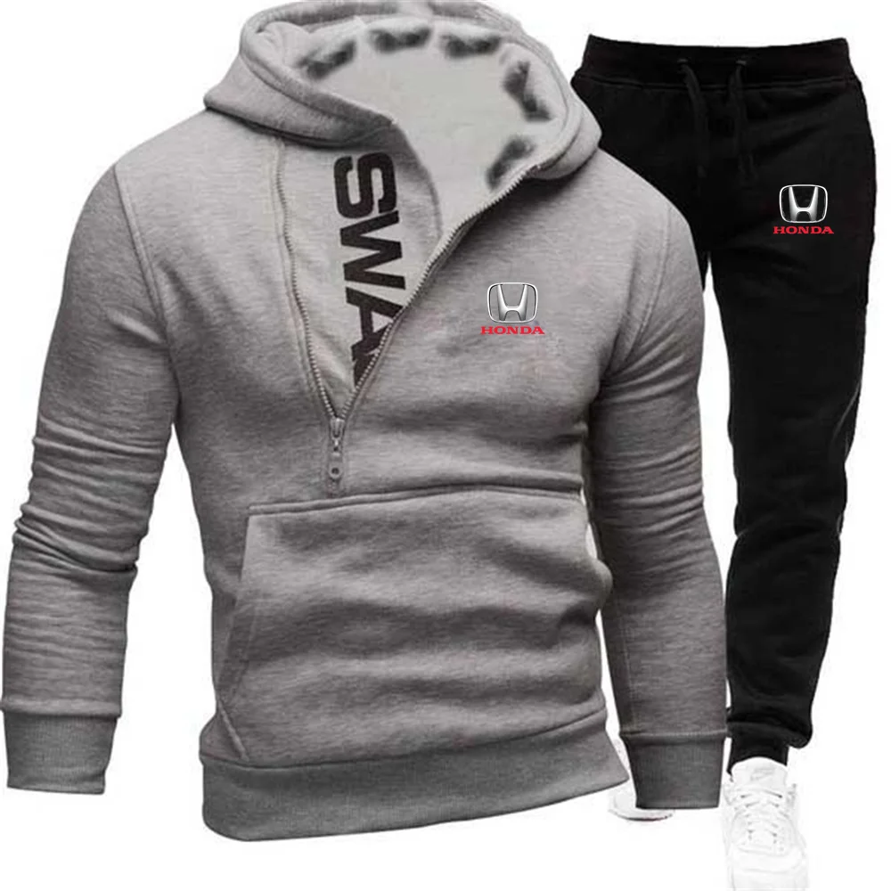 Honda 2021 Latest Casual Sports Hooded Men's Sweatshirt + Men's Sports Pants Hoodie Men's Jacket Zipper Track Field Sportswear
Honda 2021 Latest Casual Sports Hooded Men's Sweatshirt + Men's Sports Pants Hoodie Men's Jacket Zipper Track Field Sportswear