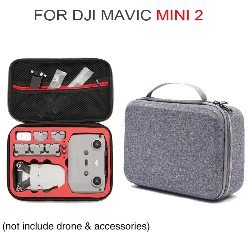 Drone Storage Bag For DJI Mavic Mini 2 And Battery Carrying Case Handbag Travel Box Suitcase Accessories |