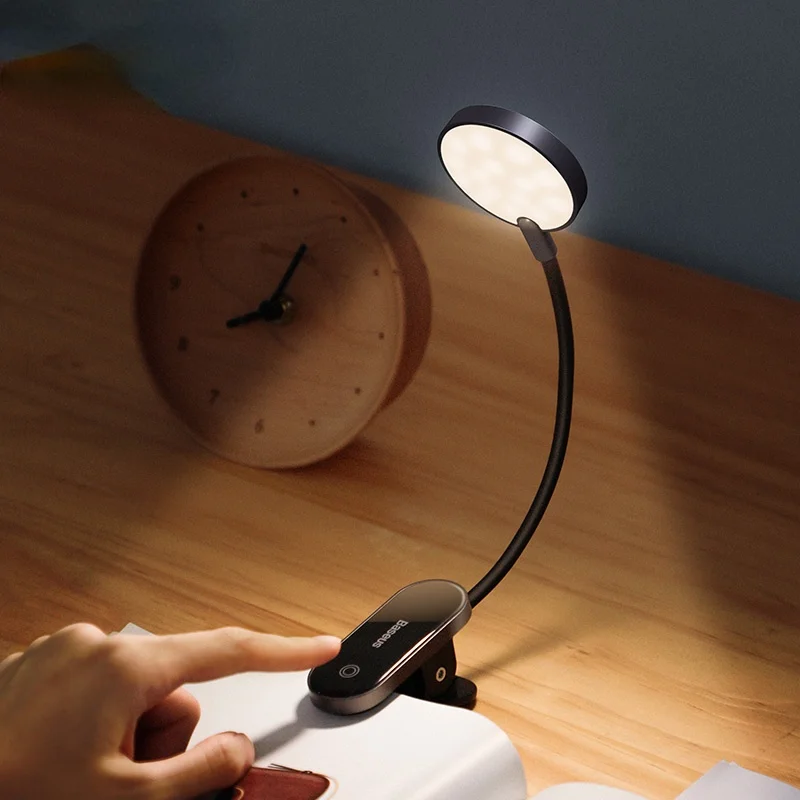 Book Light USB Led Rechargeable Mini Clip-On Desk Lamp Light Flexible Night Light Reading Lamp for Travel Bedroom Book
Book Light USB Led Rechargeable Mini Clip-On Desk Lamp Light Flexible Night Light Reading Lamp for Travel Bedroom Book