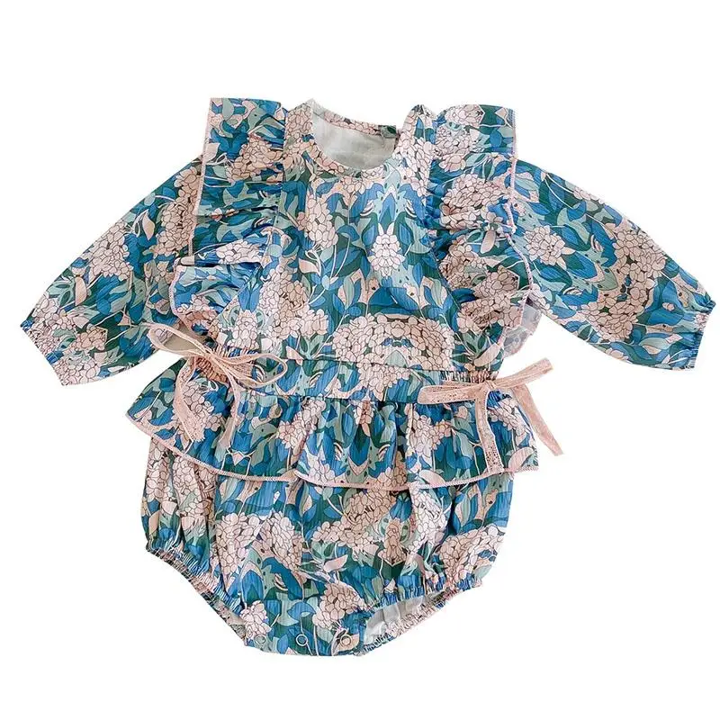 Baby Girl Floral Rompers 2023 Children Long Sleeve Boutique Clothing Newborn Vintage Hydrangea lace Jumpsuit Infant Royal Romper
Baby Girl Floral Rompers 2023 Children Long Sleeve Boutique Clothing Newborn Vintage Hydrangea lace Jumpsuit Infant Royal Romper