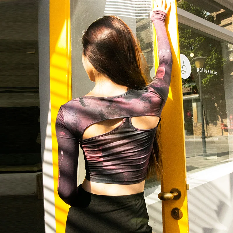 Women Latin Dance Costumes Female Adult Sexy Long Sleeve Tops Ballroom Samba Tango Latin Dance Performance Stage Clothes DN7050
Women Latin Dance Costumes Female Adult Sexy Long Sleeve Tops Ballroom Samba Tango Latin Dance Performance Stage Clothes DN7050