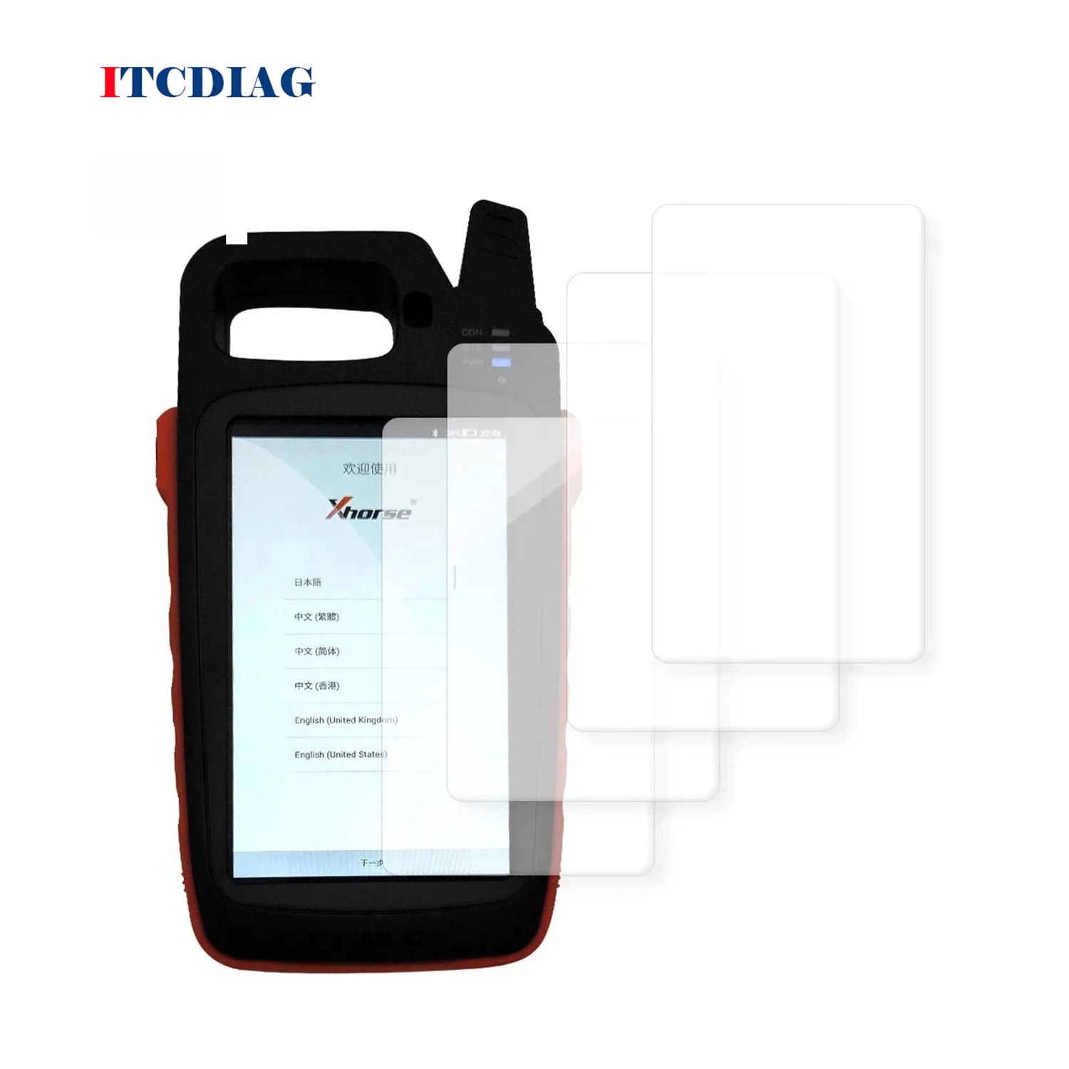 Full Cover Screen Protector Tempered Glass Film/Normal HD Soft Film for Xhorse VVDI KEY TOOL MAX / Xhorse VVDI Key Tool Plus Pad
Full Cover Screen Protector Tempered Glass Film/Normal HD Soft Film for Xhorse VVDI KEY TOOL MAX / Xhorse VVDI Key Tool Plus Pad