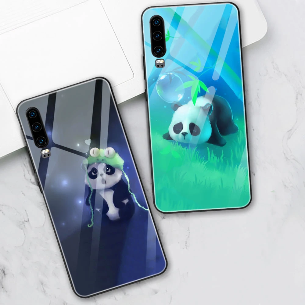 Cute Panda Case For Huawei P30 P20 P40 Lite Pro Mate 40 30 20 Honor 30 20 10 Pro Lite 9X P Smart 2019 Tempered Glass Phone Funda
Cute Panda Case For Huawei P30 P20 P40 Lite Pro Mate 40 30 20 Honor 30 20 10 Pro Lite 9X P Smart 2019 Tempered Glass Phone Funda