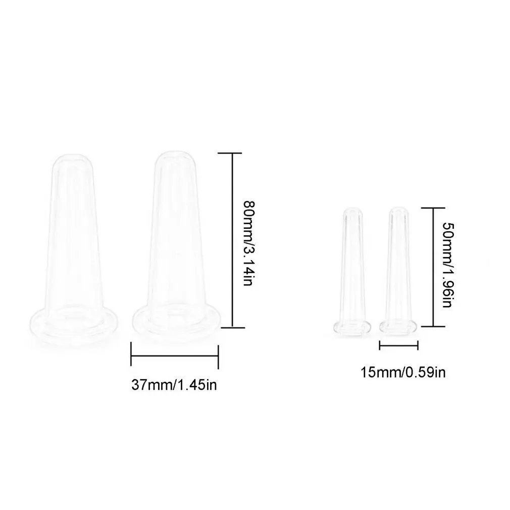 3pcs Natural Silicone Massage Cup Suitable For Body Face Neck Eye Massage Vacuum Tank For Body And Facial Care Beauty Tool
3pcs Natural Silicone Massage Cup Suitable For Body Face Neck Eye Massage Vacuum Tank For Body And Facial Care Beauty Tool