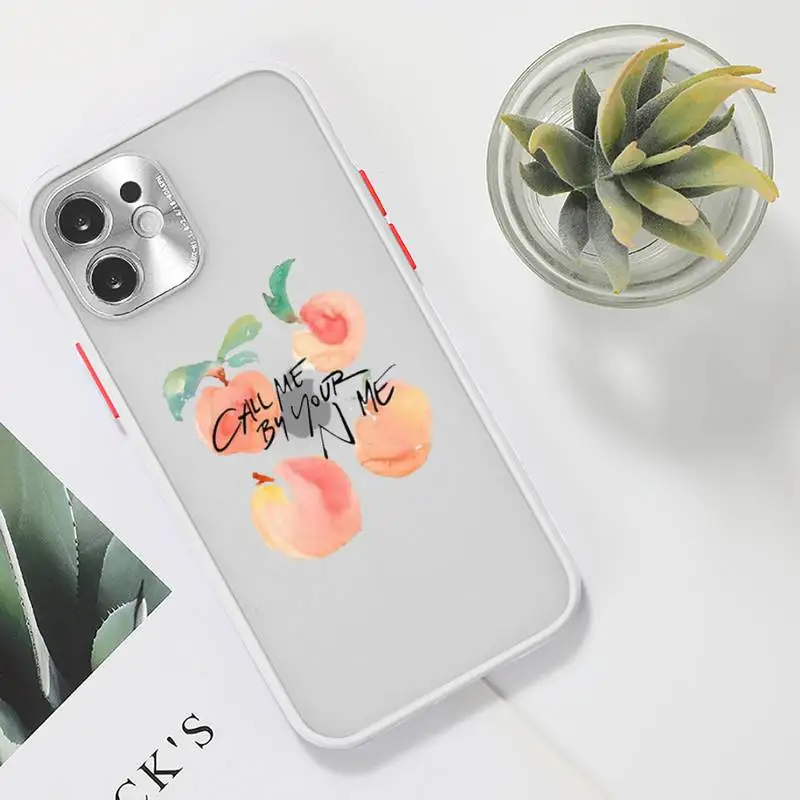 Call Me by Your Name Phone Case Clear matte transparent For white iPhone 7 8 x xs xr 11 12 pro plus max mini Funda
Call Me by Your Name Phone Case Clear matte transparent For white iPhone 7 8 x xs xr 11 12 pro plus max mini Funda