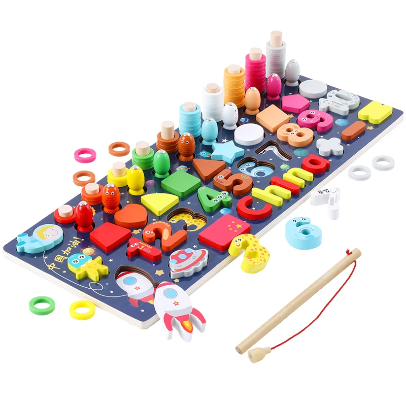 Children's Toy Intelligence Building Blocks Baby Multi-Function Brain Assembly Wooden Toys
Children's Toy Intelligence Building Blocks Baby Multi-Function Brain Assembly Wooden Toys