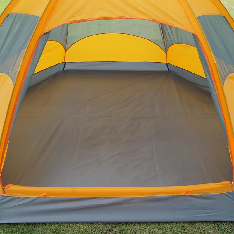 3-4 people double-decked double-door hexagonal tent camping beach mountaineering bedridden tents need to be built
3-4 people double-decked double-door hexagonal tent camping beach mountaineering bedridden tents need to be built