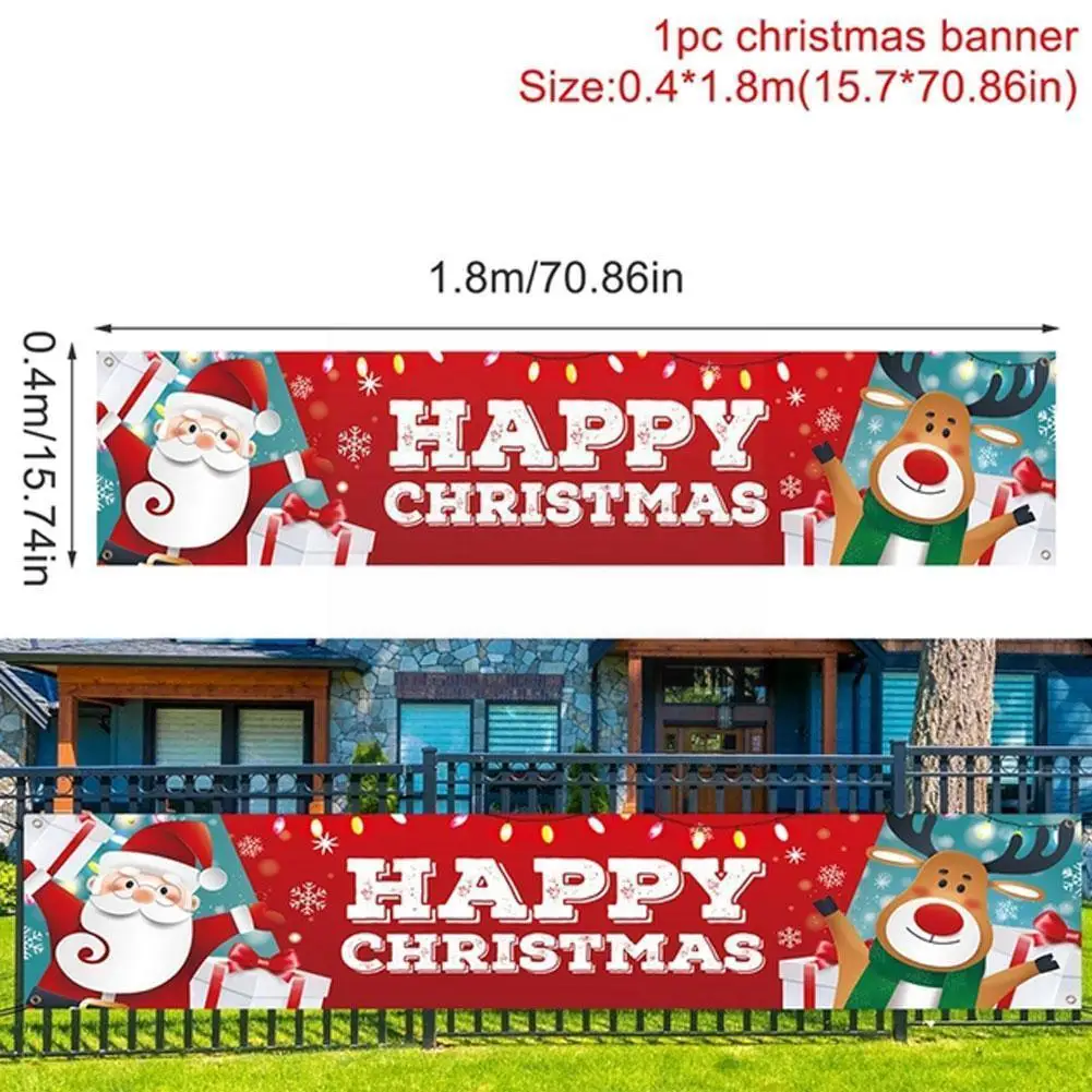 Garden Christmas Background Festival Decoration 180*40cm Ornaments Christmas Garden Decor O7R8
Garden Christmas Background Festival Decoration 180*40cm Ornaments Christmas Garden Decor O7R8