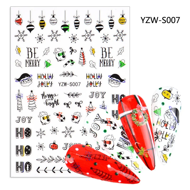 3D Nail Sticker Sketch Snowflake Gift Slider Nails Art Decoration Wraps Decals Design Adhesive Manicure Tips Stickers Pegatina
3D Nail Sticker Sketch Snowflake Gift Slider Nails Art Decoration Wraps Decals Design Adhesive Manicure Tips Stickers Pegatina