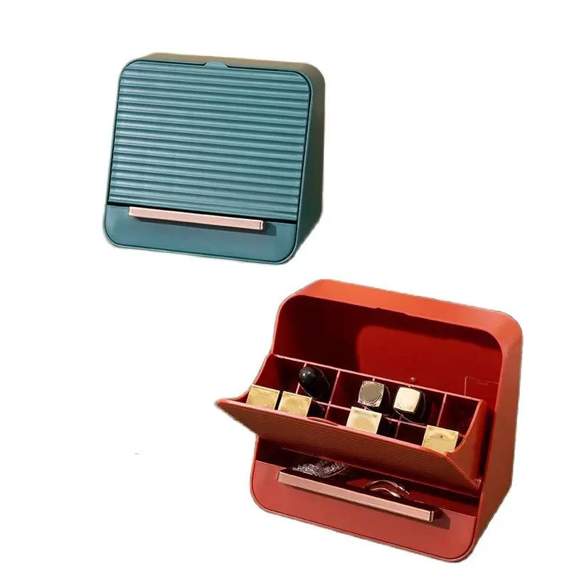Lipstick Storage Box with Compartment Design Cosmetic Organizer Multifunction Storage Case with Phone Stand for Bathroom Room
Lipstick Storage Box with Compartment Design Cosmetic Organizer Multifunction Storage Case with Phone Stand for Bathroom Room