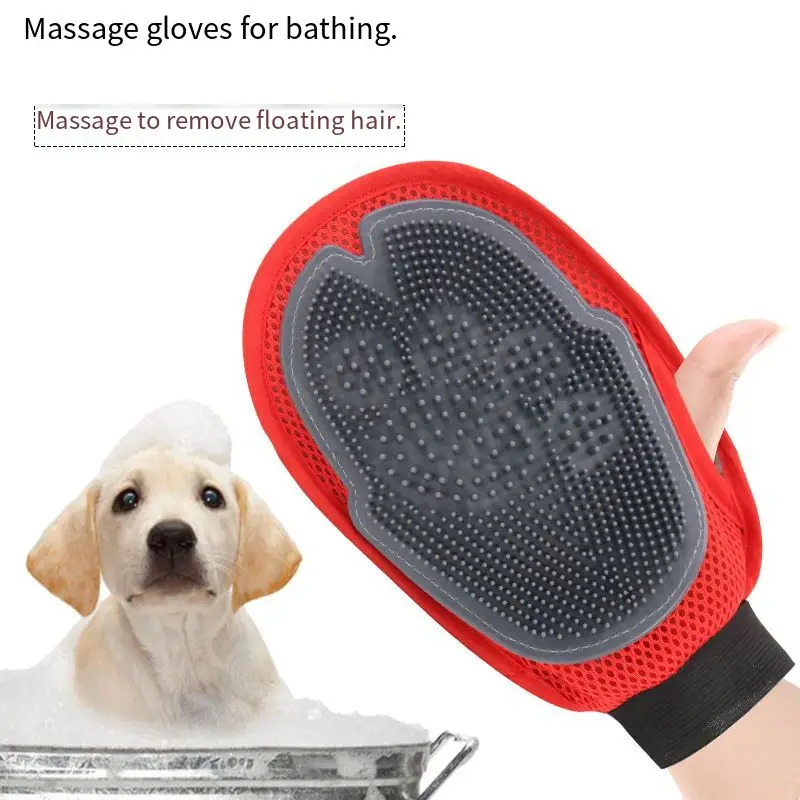 Dog Hair Removal Glove Brush Pet Grooming Tool Comb Cat Bath Soft Hair Removal Chihuahua Cleaning Supplies Puppy Accessories
Dog Hair Removal Glove Brush Pet Grooming Tool Comb Cat Bath Soft Hair Removal Chihuahua Cleaning Supplies Puppy Accessories