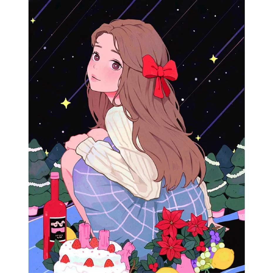 tapb Cartoon Beautiful Girls DIY Painting By Numbers Adults For Handpainted On Canvas Coloring By Numbers Home Wall Art Decor 
tapb Cartoon Beautiful Girls DIY Painting By Numbers Adults For Handpainted On Canvas Coloring By Numbers Home Wall Art Decor