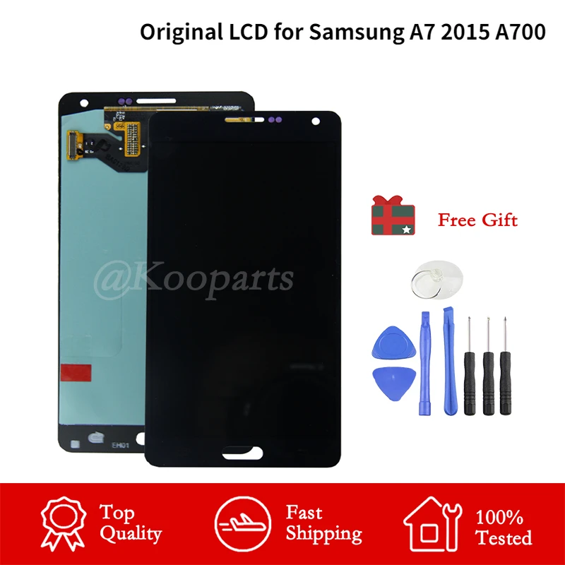 Оригинальный ЖК-дисплей, сменный сенсорный экран для Samsung Galaxy A7 2015 A700 A700F A700FD A7000 A7009, дигитайзер в сборе, тест
Оригинальный ЖК-дисплей, сменный сенсорный экран для Samsung Galaxy A7 2015 A700 A700F A700FD A7000 A7009, дигитайзер в сборе, тест