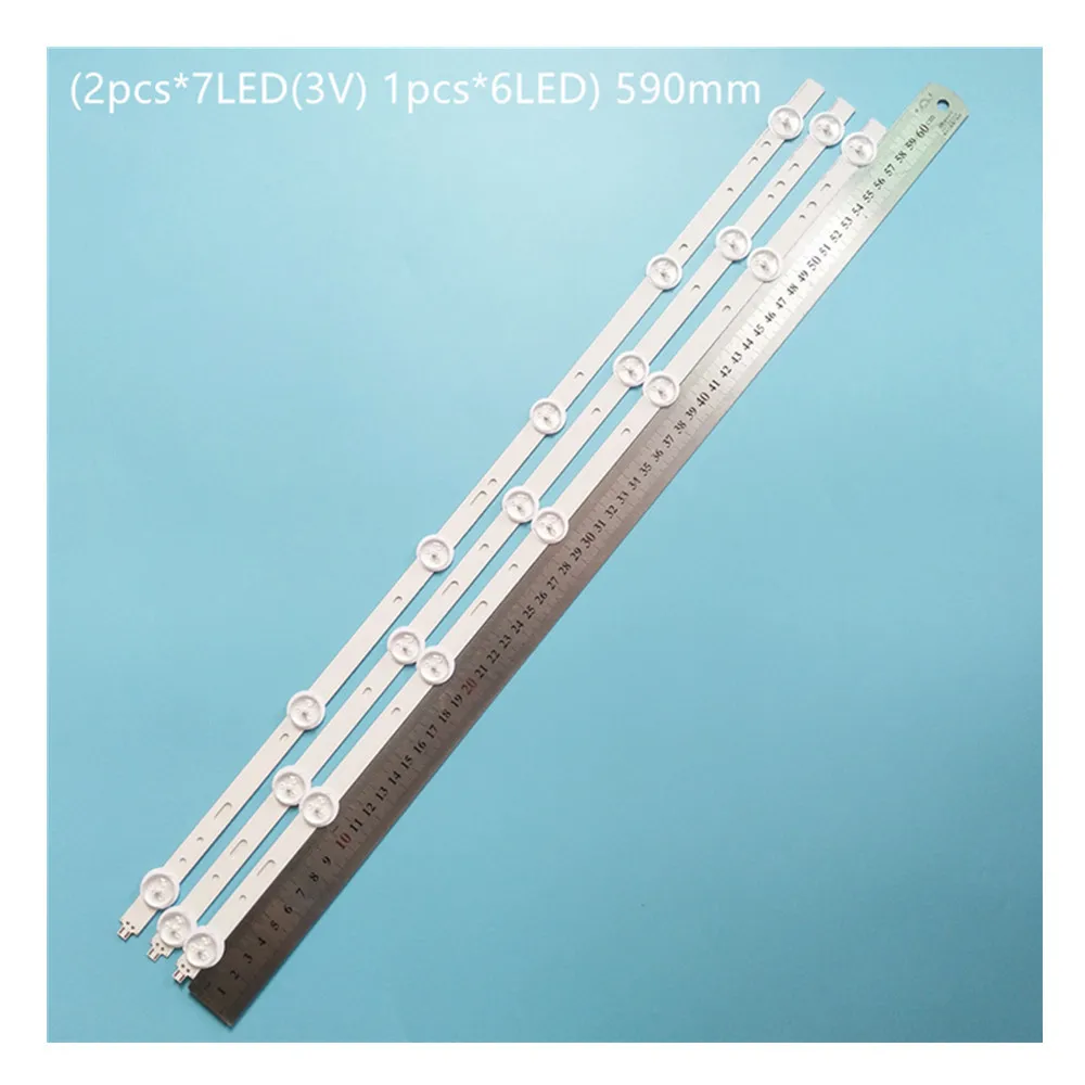 3pcs 6LED/7LED 590mm LED backlight strip for 32W1333B 32L2200U SVS320AD7 SVS320AA6 LTA320AP33 LC-32LD135K 32L2200U 100%NEW
3pcs 6LED/7LED 590mm LED backlight strip for 32W1333B 32L2200U SVS320AD7 SVS320AA6 LTA320AP33 LC-32LD135K 32L2200U 100%NEW