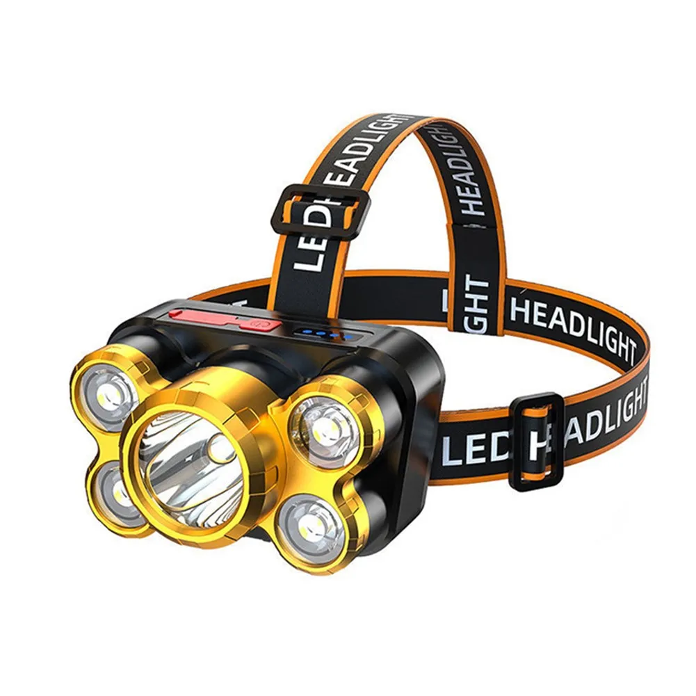 5LED Multifunction Waterproof XPE + COB USB Recharge Headlight Super Far Light Flashlight Outdoor Camping Hiking LED Headlamp
5LED Multifunction Waterproof XPE + COB USB Recharge Headlight Super Far Light Flashlight Outdoor Camping Hiking LED Headlamp