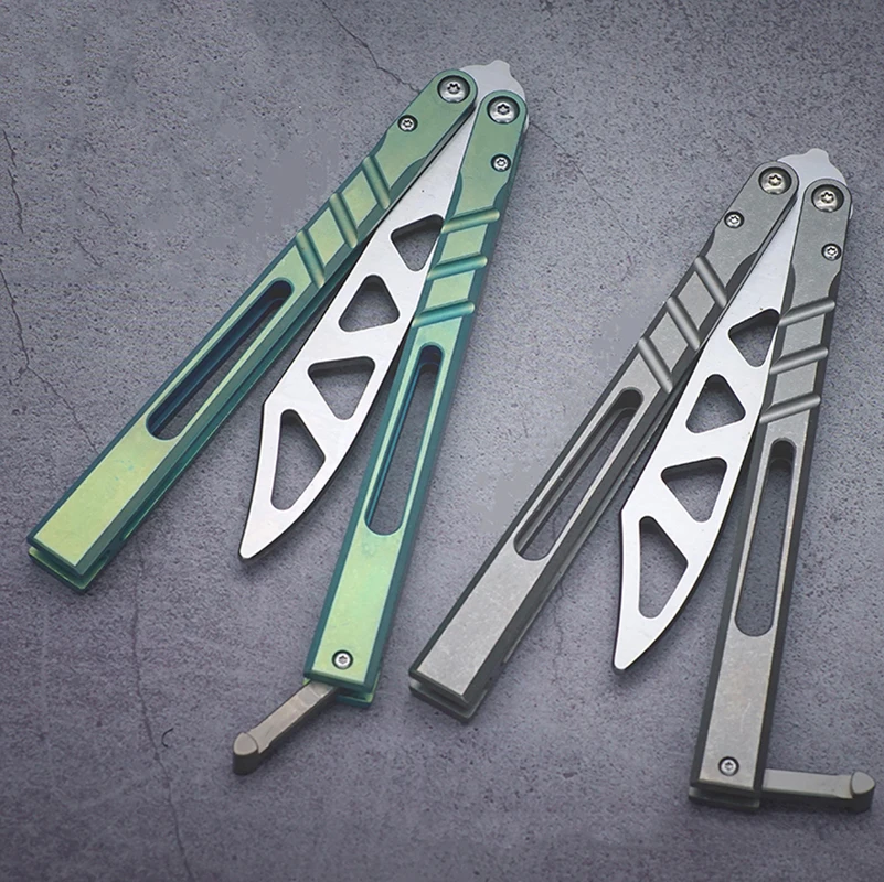 Fancy Trend Does Not Open the Blade Outdoor Butterfly Knife EDC Butterfly Training Knife Self Defense
Fancy Trend Does Not Open the Blade Outdoor Butterfly Knife EDC Butterfly Training Knife Self Defense