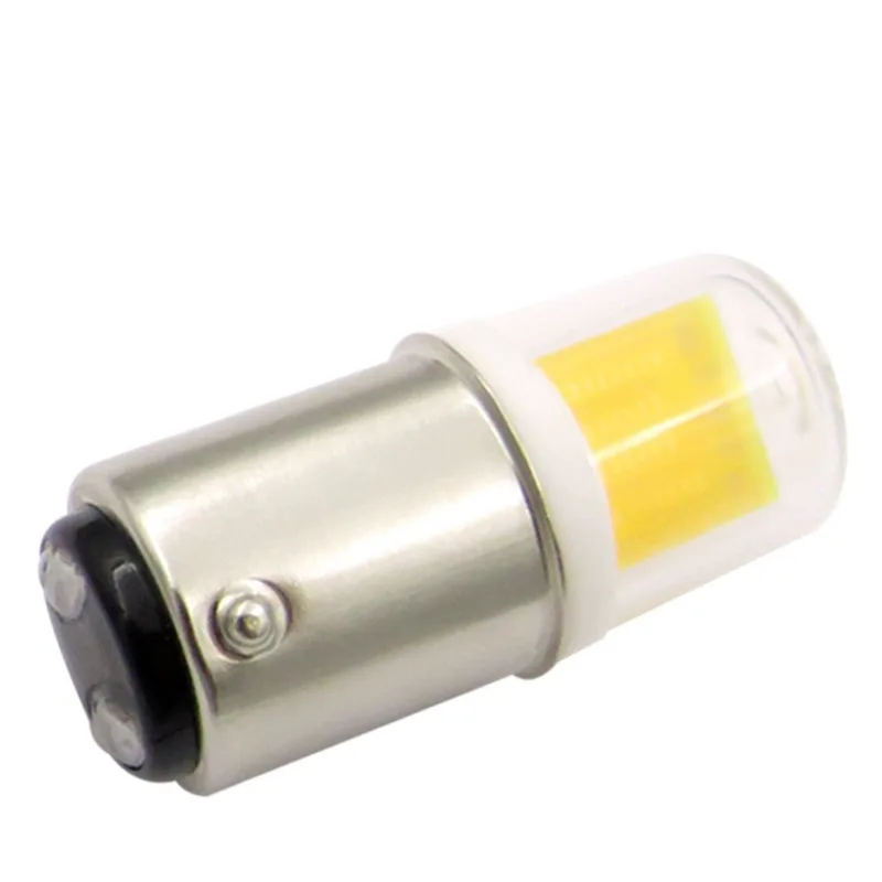 BA15D Led Light Bulb 3W 110V 220V AC Non-Dimming 300 Lumens COB 1511 Led Lamp White Warm White For Chandelier Sewing Machine
BA15D Led Light Bulb 3W 110V 220V AC Non-Dimming 300 Lumens COB 1511 Led Lamp White Warm White For Chandelier Sewing Machine