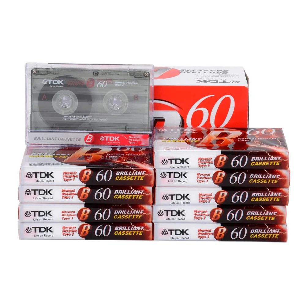1pcs Standard Cassette Blank Tape Player Empty 60 Minutes Magnetic Audio Tape Recording For Speech Music Recording
1pcs Standard Cassette Blank Tape Player Empty 60 Minutes Magnetic Audio Tape Recording For Speech Music Recording