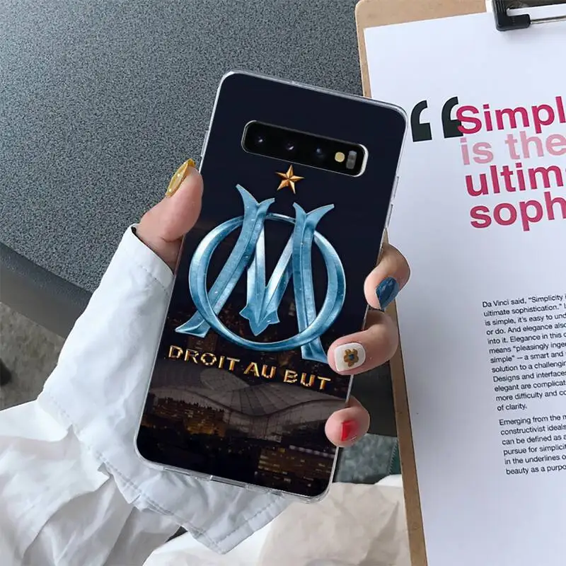 Football Club Marseille Phone Case For Samsung Galaxy S10 S10e S8 S9 Plus S7 Edge Note10 9 8 Soft Transparent TPU Cove
Football Club Marseille Phone Case For Samsung Galaxy S10 S10e S8 S9 Plus S7 Edge Note10 9 8 Soft Transparent TPU Cove
